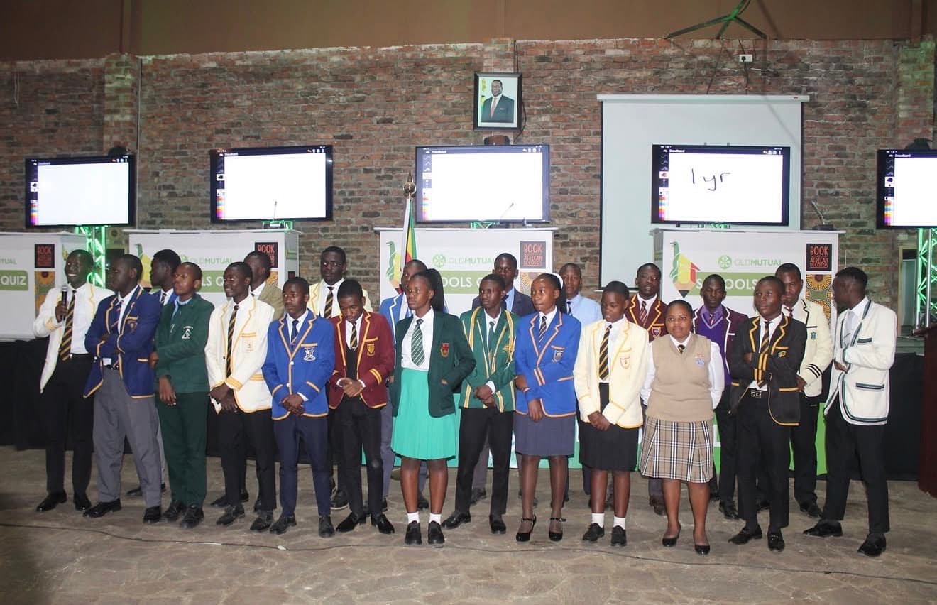 A schools quiz in the hall